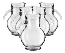 Comprar Set X12 Jarras Vidrio Agua Flint 1.5 Lt Vallarta Rigolleau