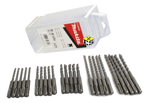 Kit De Mechas Makita Sds Plus 25 Unidades Industrial