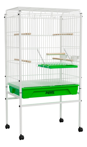 Gaiola Viveiro Grande Para Aves Ringneck Verde