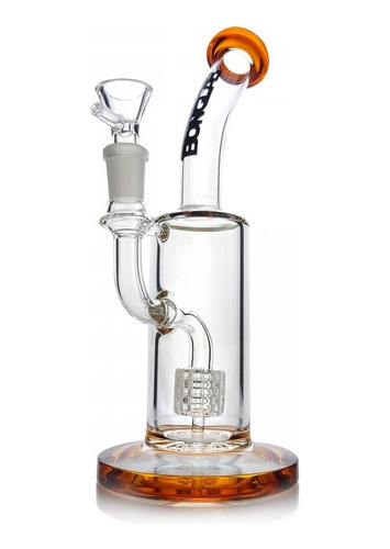 Bong Color Cube Bonglab 22cm Ambar