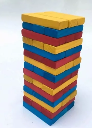 Block & Block Bicolor Gigante - Jenga Gigante 