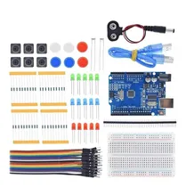 Comprar Kit De Iniciación Para Arduino Uno R3 , Mini Placa De Prueba