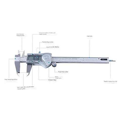 Uxzdx Pinza Acero Inoxidable Ip54 Impermeable Electronica