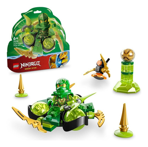 Lego Ninjago (71779) Lloyd Dragon Power: Ciclón Spinjitzu Cantidad de piezas 56