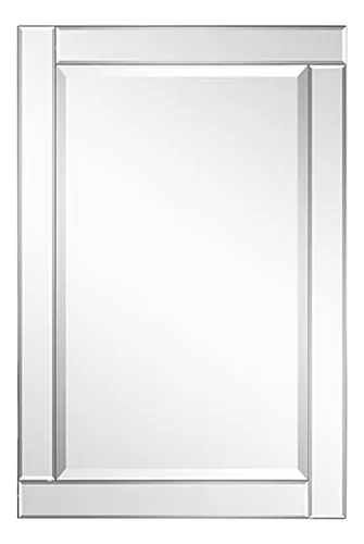 Espejo Rectangular Moderno Para Baño Y Tocador 24 X 36
