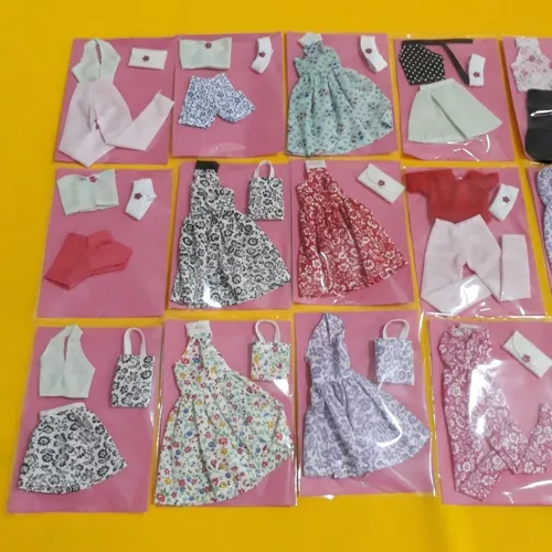 Kit 5 Roupas Roupinhas Para Boneca ( Não Repete )