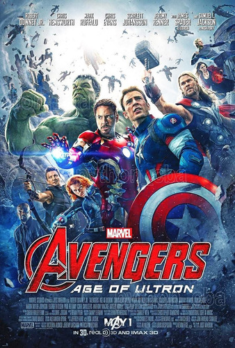 Pósters Saga The Avengers Los Vengadores - 42x30 - Nuevos