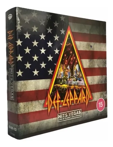 Def Leppard - Hits Vegas//Live Hollywood - 2 CDs e Blu-ray | MercadoLivre