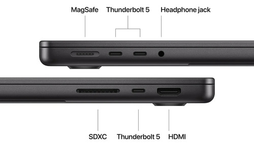 Apple Macbook Pro M4 16gb Ram 512gb Ssd 14 Inch Retina. Negro Espacial (Reacondicionado)