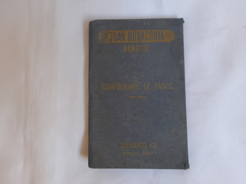 Antigua Libreta Comprobante De Pagos, 1964. Campos Remates