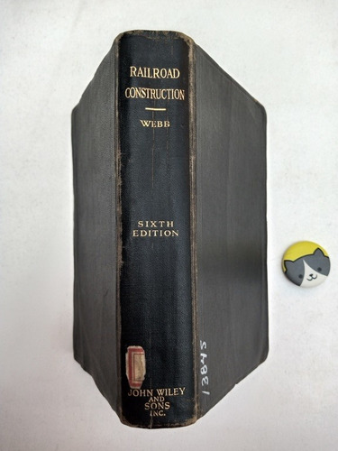 Libro Railroad Construction, Theory And Practice Webb 116i7