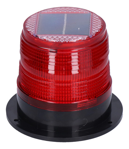 Luz De Advertencia Solar Led, Flash De Señal Roja Magnética