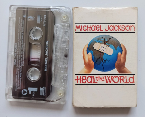 Cassette Michael Jackson, Heal The World (1992).