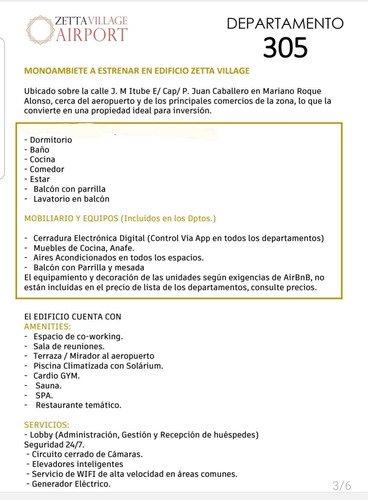 Imagen 12 de 20 de Depto Monoambiente Airbnb Inversion En Asuncion / Paraguay