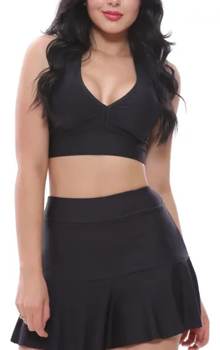 Short saia cheap fitness barato