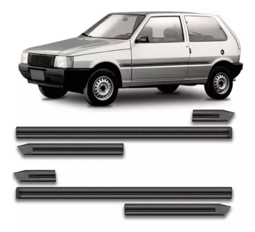 Jogo de Friso Fiat Uno 11 a 18 Tipo Borrachão - Connect Parts