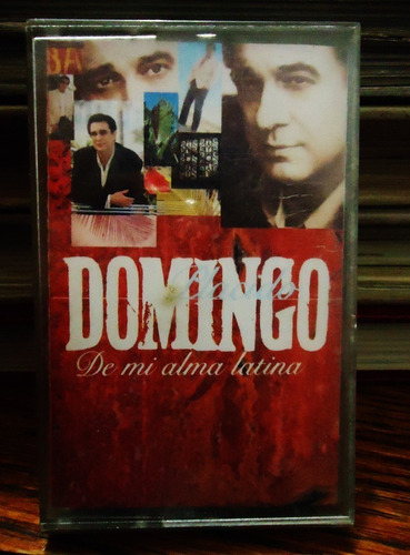 Cassette Placido Domingo De Mi Alma Latina 