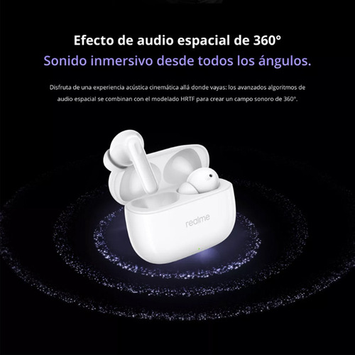 Realme Buds T310 46db Sound Audio 360° Ip55 40 Hours Tws