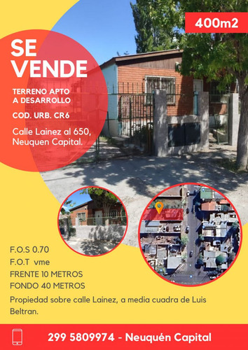 Terreno En Venta Neuquen 