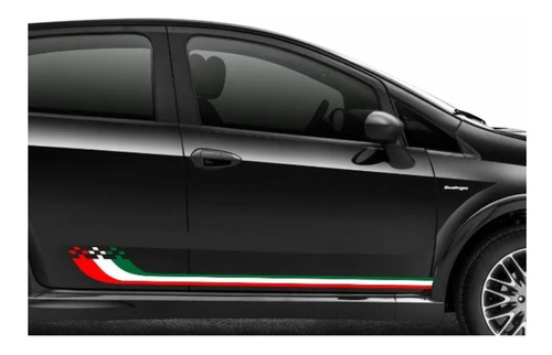 Adesivo Faixa Lateral Fiat Punto Italia Imp302