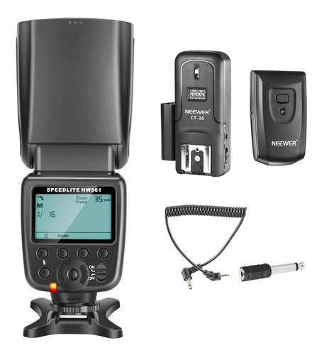 Neewer Kit De Flash Speedlite 2,4g Para Canon Nikon Sony 