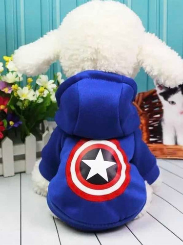 Saco Mascota Súper Héroe  Buzo Para Perro Abrigo Talla Xs