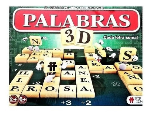 Juego De Mesa Palabras 3d De Toptoys - Lanus