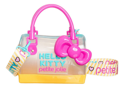 Bolsa Petite Jolie Mini Bloom In Hello Kitty Translucida