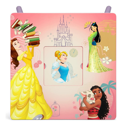Set Mesa Con Sillas De Madera Infantil Disney Princess Color Rosa