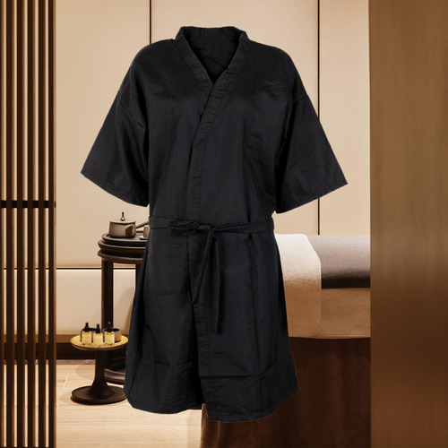 Batas De Salón Para Corte De Pelo, Ropa De Dormir Con Negro