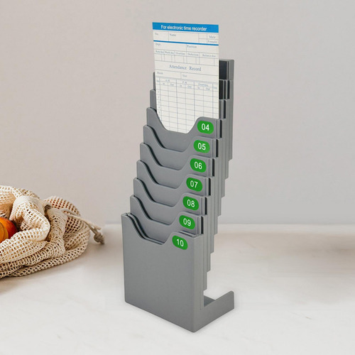 Porta-cartão De Ponto Expansível Com 10 Compartimentos De