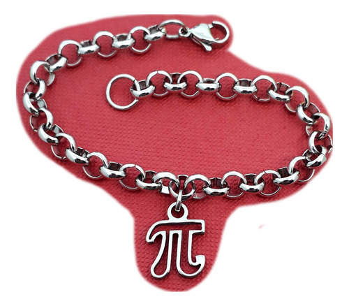 Pulsera Número Pi Matemáticas Física Acero Joyas Mónaco