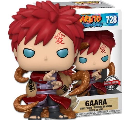 Funko Pop Naruto * Gaara Metallic Special Edition