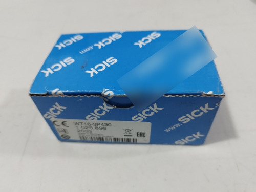 Wt18-3p430 Nu.1025896 Sensor Sick En Su Empaque Original (Usado)