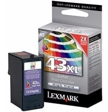 Tinta Lexmark 43xl Color Original, Oferta