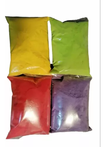 Polvos Holi Colores / Fiestas Color / 50g / Tiktok / Flúor