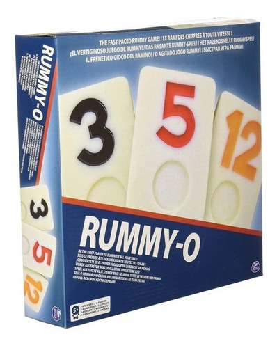 Rummy O Básico Juego De Mesa Spin Master Rummy-o 