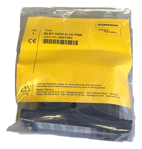 New Turck Bl67-16do-0.1a-pnr / Bl6716do01apnr Bl67 S Ccs