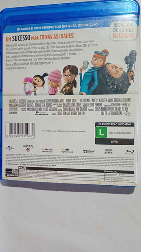 Blu Ray Meu Malvado Favorito 1 E 2 E2 (Usado)