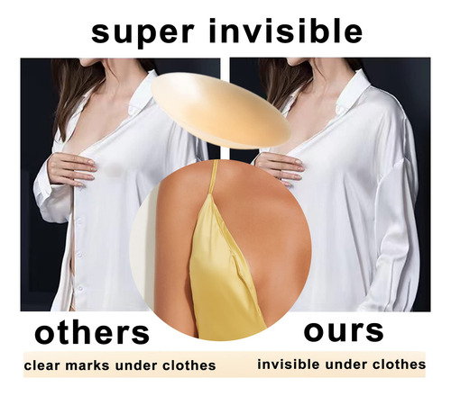 Cubiertas Para Pezones Adhesivas De Silicona Impermeables