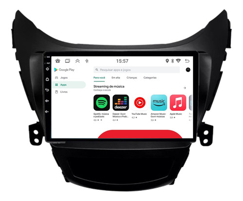 Multimidia Hyundai Elantra 2012 Á 2014 Android 2gb Carplay