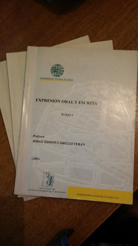 Expresión Oral Y Escrita / Jorge Édison Cabello Terán