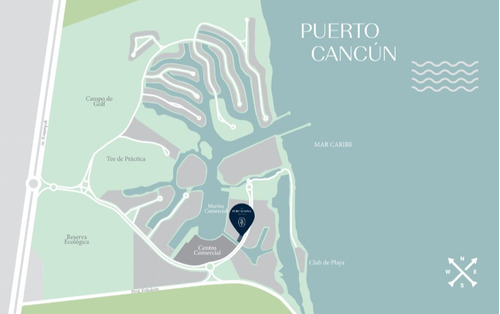Imagen 9 de 9 de Oficinas En Venta En Port Marina, Puerto Cancún