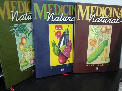 * Medicina Natural - 3 Volumenes- Editora Tres - L123