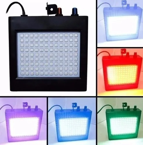 Strobo Rítmico 108 Leds 25w Dj Iluminação Festa 127/220V