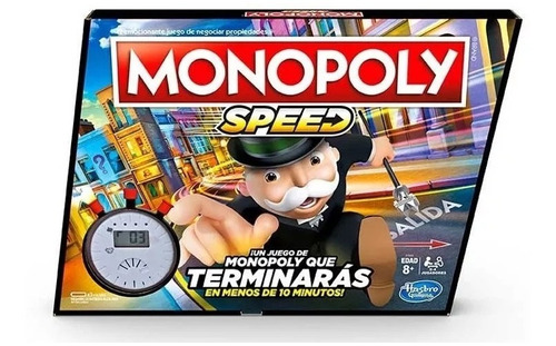 Juego Hasbro Gaming Monopoly Speed