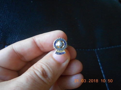 Lucheto Pin C/esmalte Rotary International Conmemorativo - 3