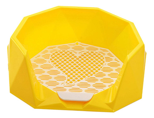 Almohadilla Para Ir Al Baño Para Perros, Soporte Amarillo
