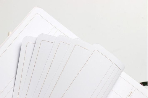 Bloco De Notas B6 Ring Binder Loose Leaf Agenda Notebook Har