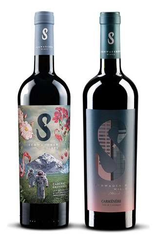 Pack X 2 Cabernet Sauvignon & Carmenere Schwaderer